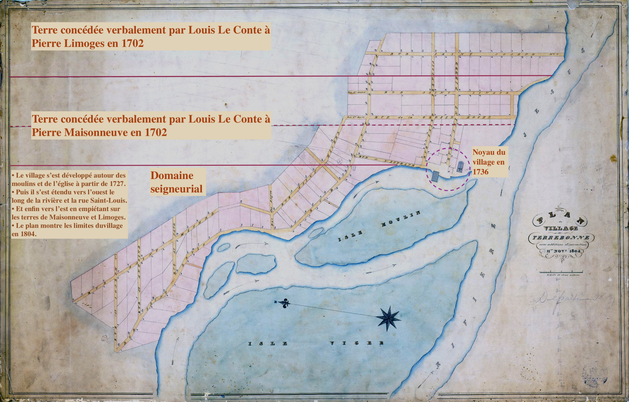 L’établissement des premiers colons